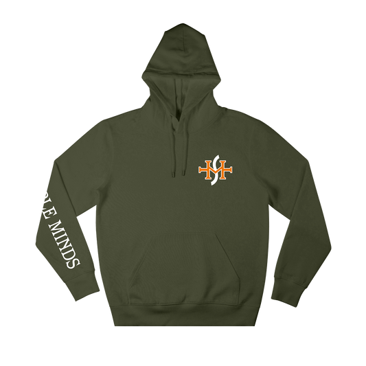 Sparkle In The Rain Green Hoodie