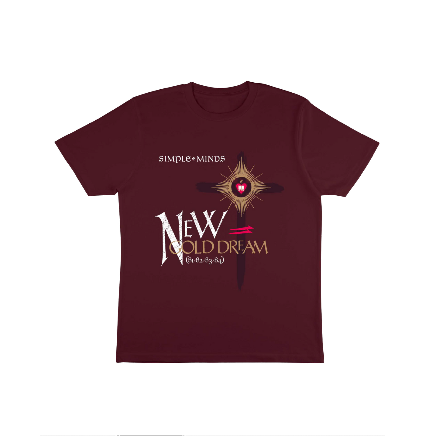 New Gold Dream Burgundy Tee